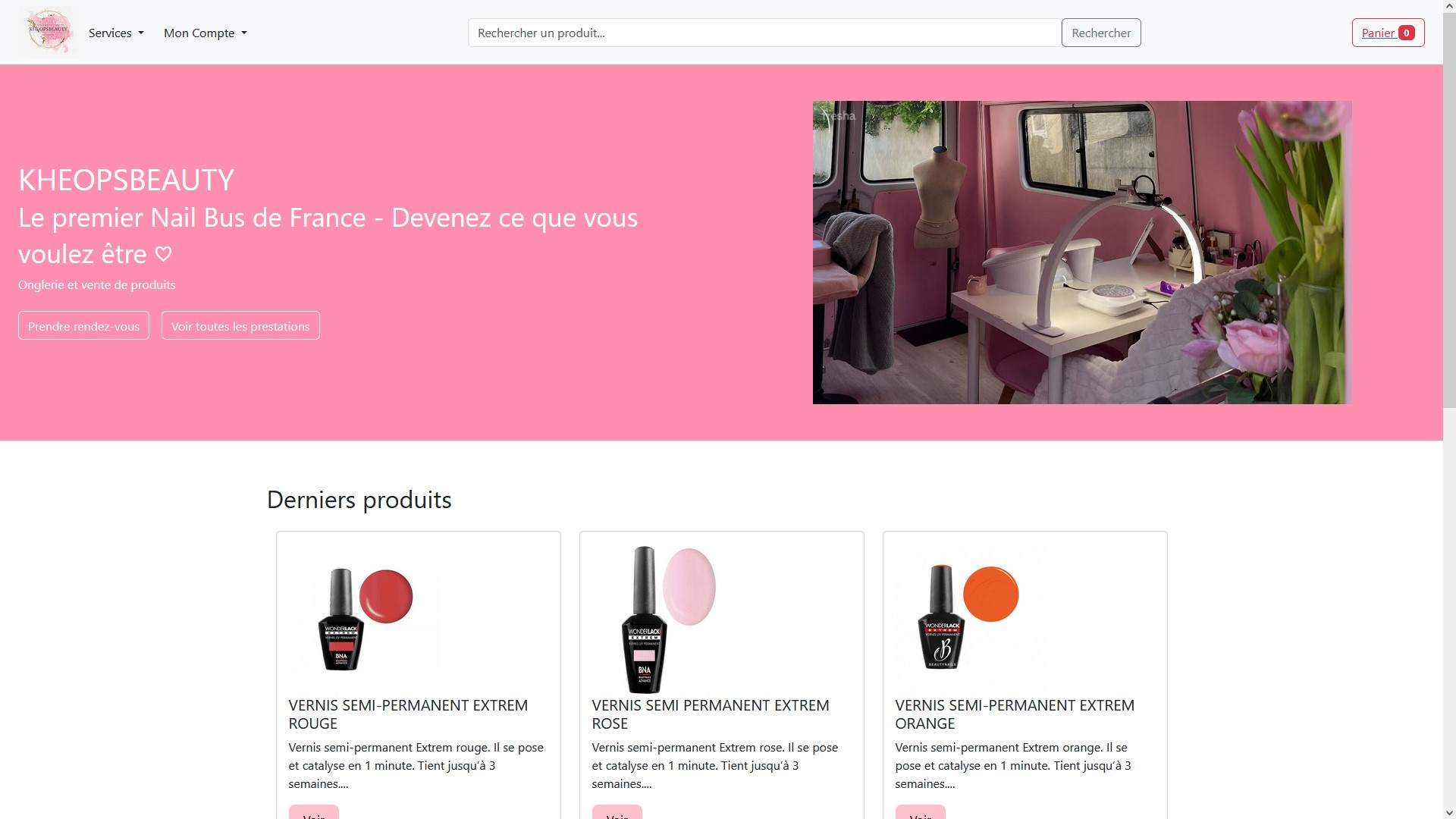 Image illustration site - NailBus