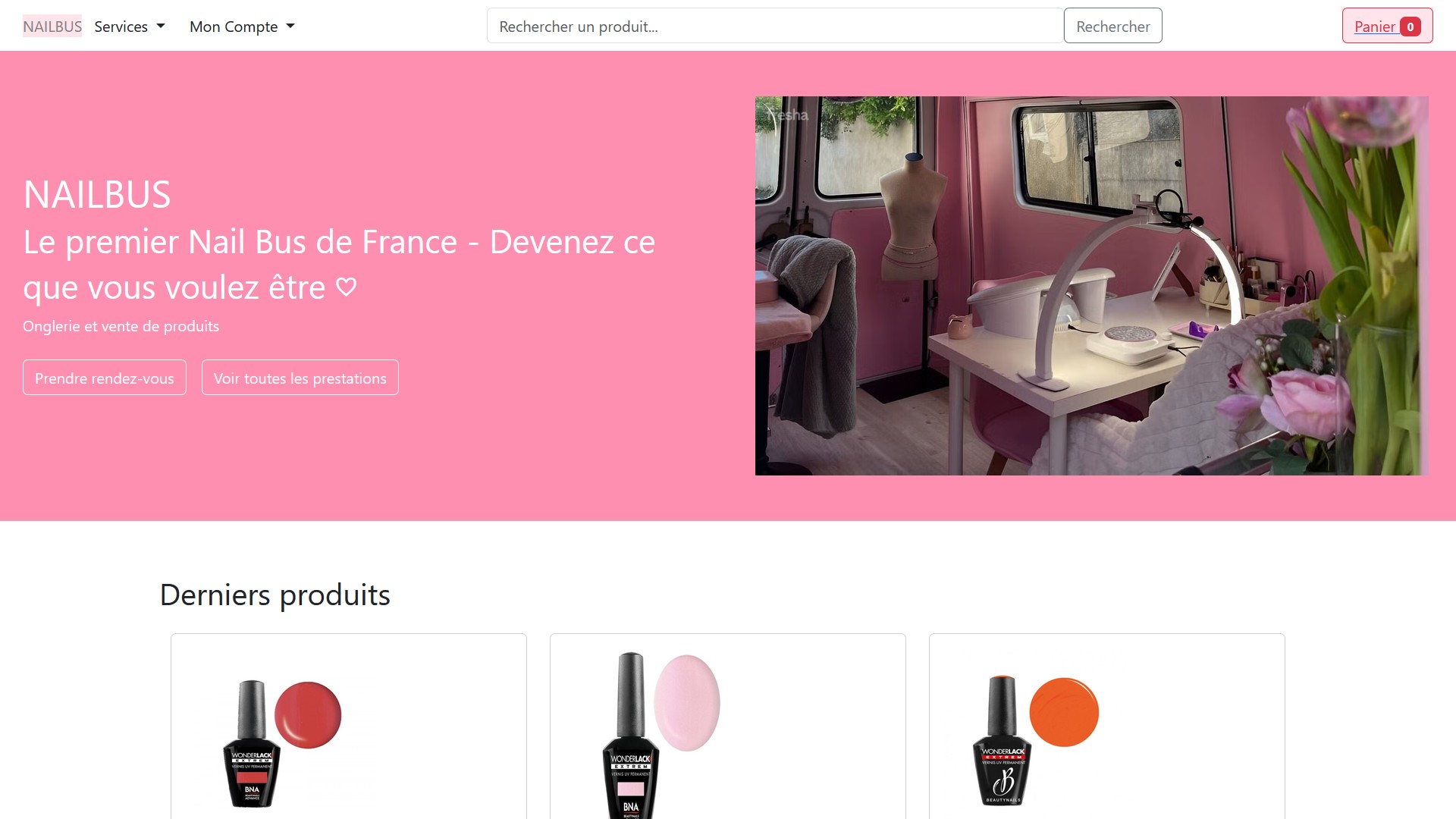 Image illustration site - NailBus